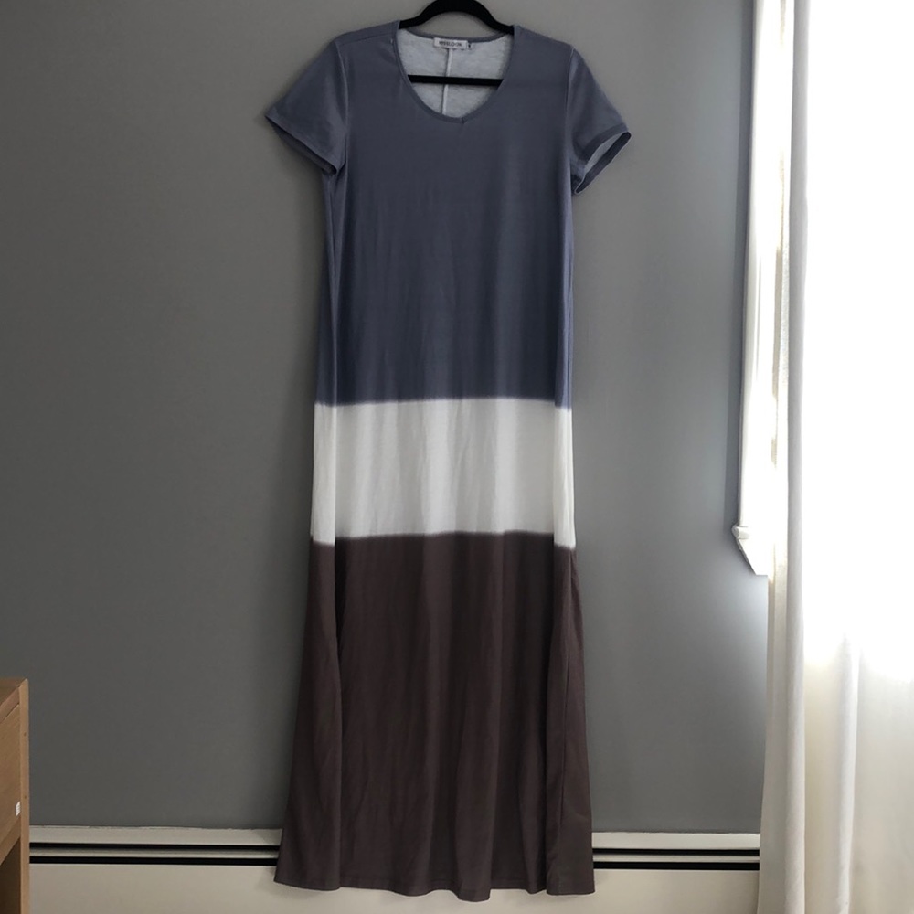 Multi Colored Womens Maxi Dress